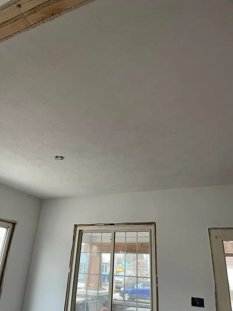 Textured ceiling from the AJ Drywall project gallery